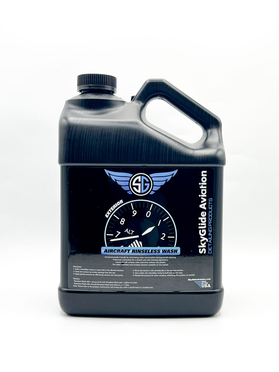 SkyGlide Aircraft Rinseless Wash Concentrate