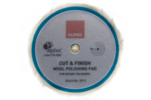 Rupes Rotary Cut & Finish Wool Polishing Pads - White