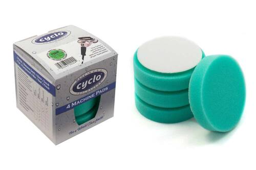 Cyclo Premium Foam 4 Inch Pads - 4 pack