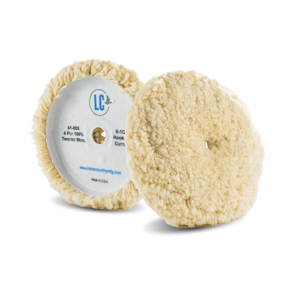 Polishing Wool (Unsteamed Twisted) - Rotary Pad