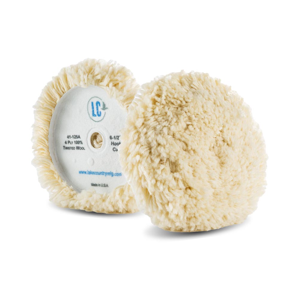 Polishing Wool (Unsteamed Twisted) - Rotary Pad